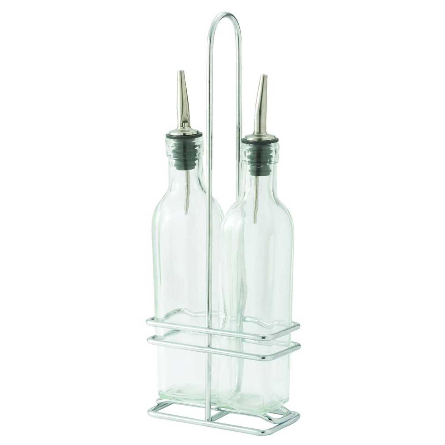 Dispensador de Vidrio para Aceite y Vinagre Botella de Vidrio Transparente  8oz