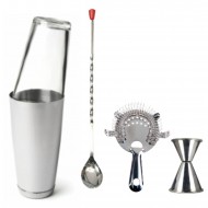 Combo Boston Vidrio 5 Piezas