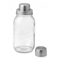 Coctelera Vidrio Tipo Frasco 800ml