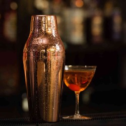 Coctelera Luxury Francesa 600ml 2 Piezas Cobre