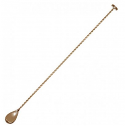 Cuchara Bar Luxury Disco 40cms Dorada Cuchara Bar Luxury Disco 40cms Dorada