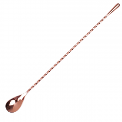 Cuchara Bar Luxury Lágrima 31cm Cobre Cuchara Bar Luxury Lágrima 31cm Cobre