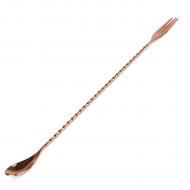 Cuchara Bar Luxury Tridente 45cms Cobre