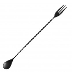 Cuchara Bar Luxury Tridente 31cms Negra Cuchara Bar Luxury Tridente 31cms Negra