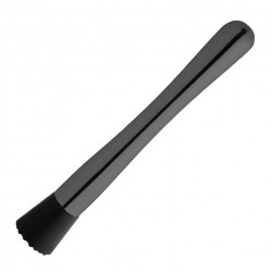 Macerador Luxury Estriado Acero Negro Macerador Luxury Estriado Acero Negro
