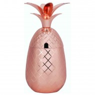 Vaso Piña Acero 16oz Cobre