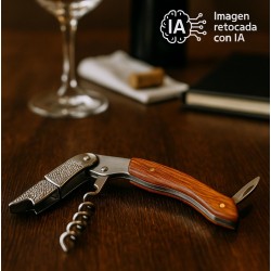 Sacacorchos Madera 2 Tiempos