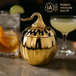 Vaso Calabaza 700ml Dorado