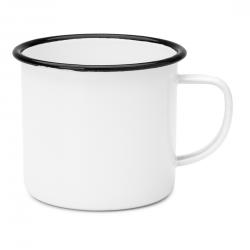 Taza Esmaltada 8oz Blanco Taza Esmaltada 8oz Blanco