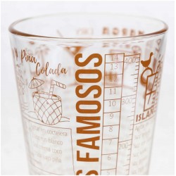 Vaso Boston Vidrio Recetas Famosas