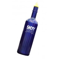 Botella Flairco SKYY Vodka Botella Flairco SKYY Vodka