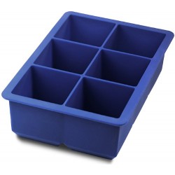 Molde Hielo Cubos 6 Espacios 4.8cm Molde Hielo Cubos 6 Espacios 4.8cm