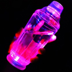 Coctelera Plástica Luces LED Coctelera Plástica Luces LED